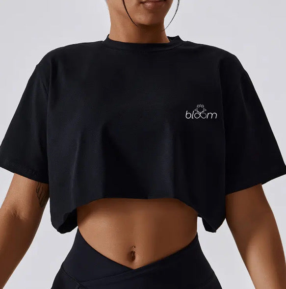 Not So Basic Cropped Tee — shop and try on with AI characters