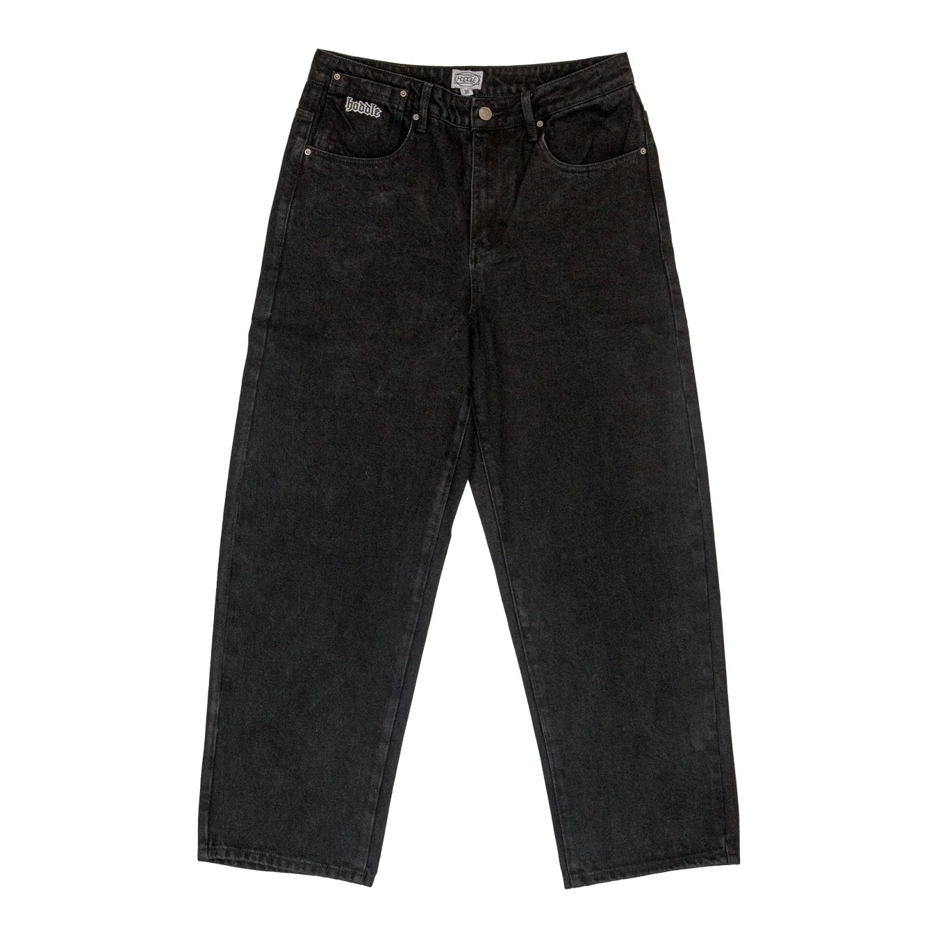Hoddle Ranger Jean R25: Black (Wash) — shop and try on with AI characters