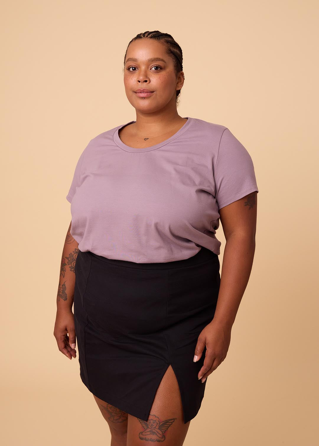 Strait Tee — shop and try on with AI characters
