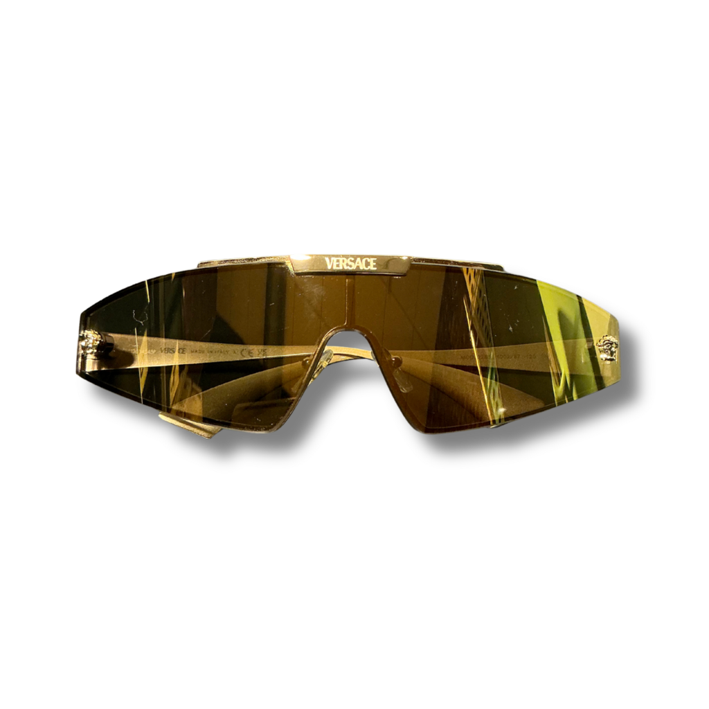 Versace Medusa Horizon Shied Sunglasses — shop and try on with AI characters