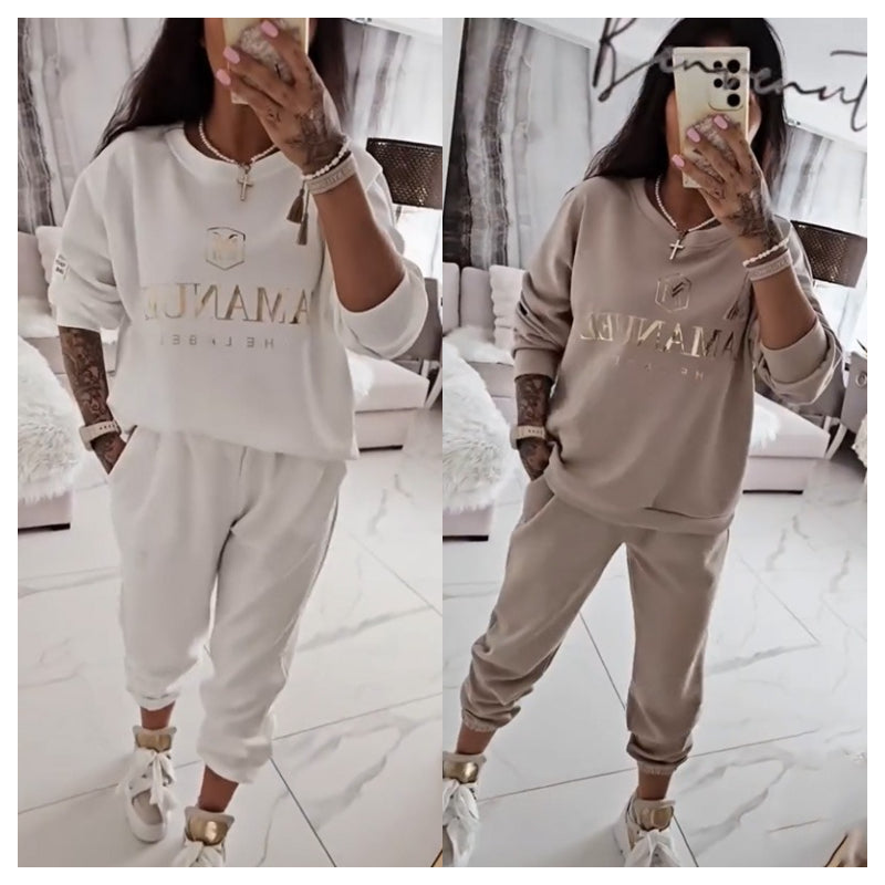 ⏰Last Day Sale 50% Off💃Women's Long Sleeve Top & Pants Set — shop and try on with AI characters
