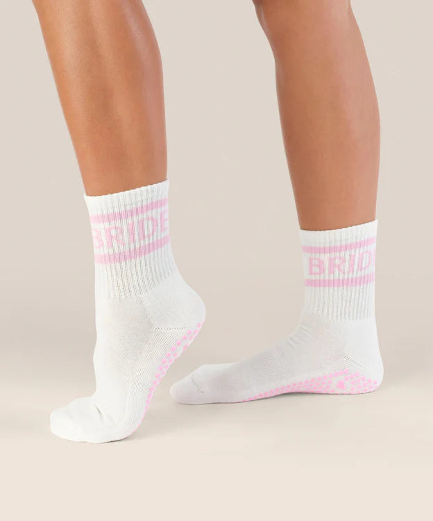 Crew Grip Socks | Bride To Be — shop and try on with AI characters