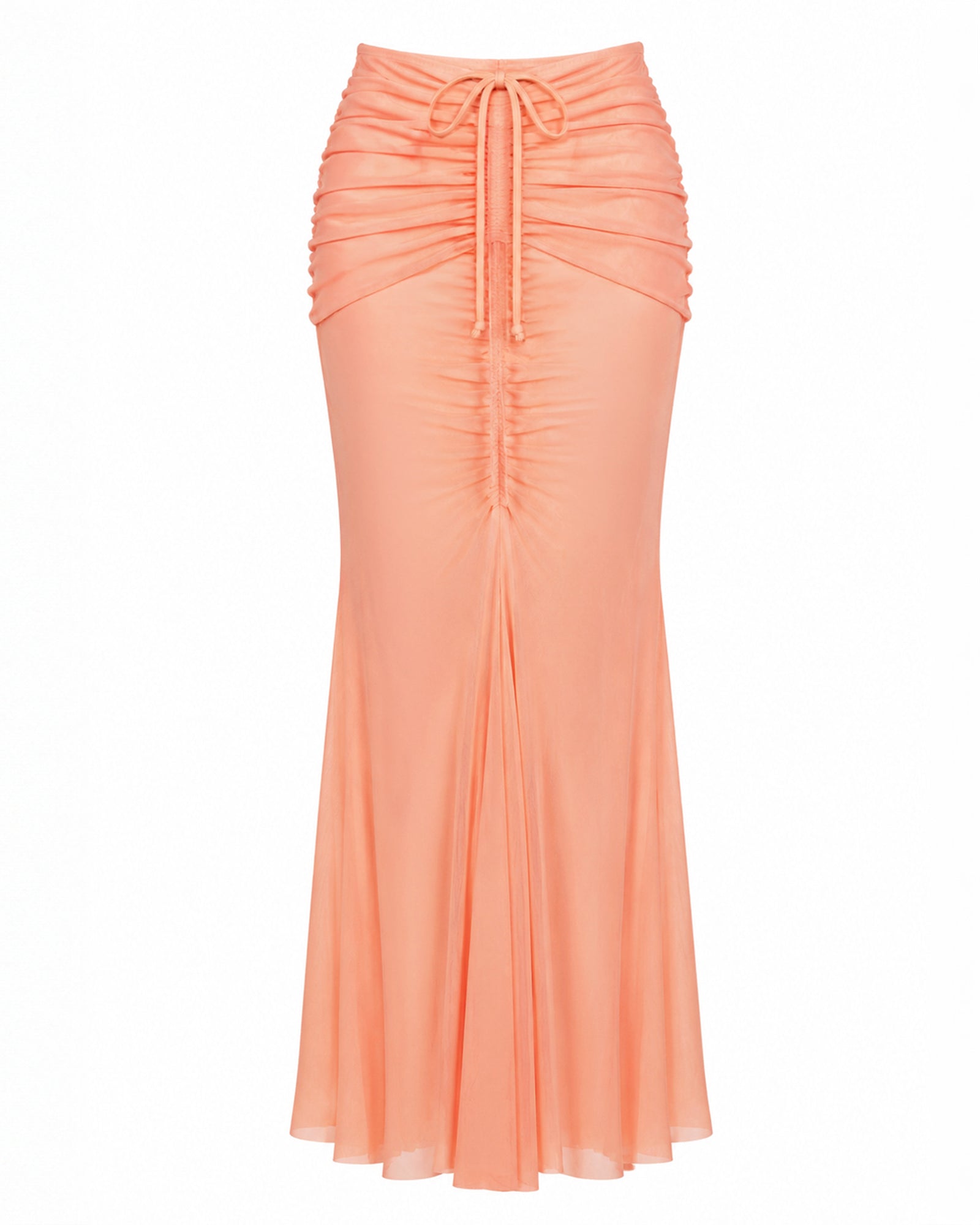 Mermaid Adjustable Maxi Skirty - Papaya — shop and try on with AI characters