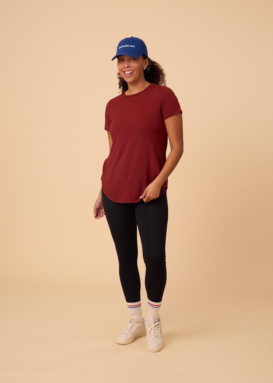 Harbour Tee — shop and try on with AI characters