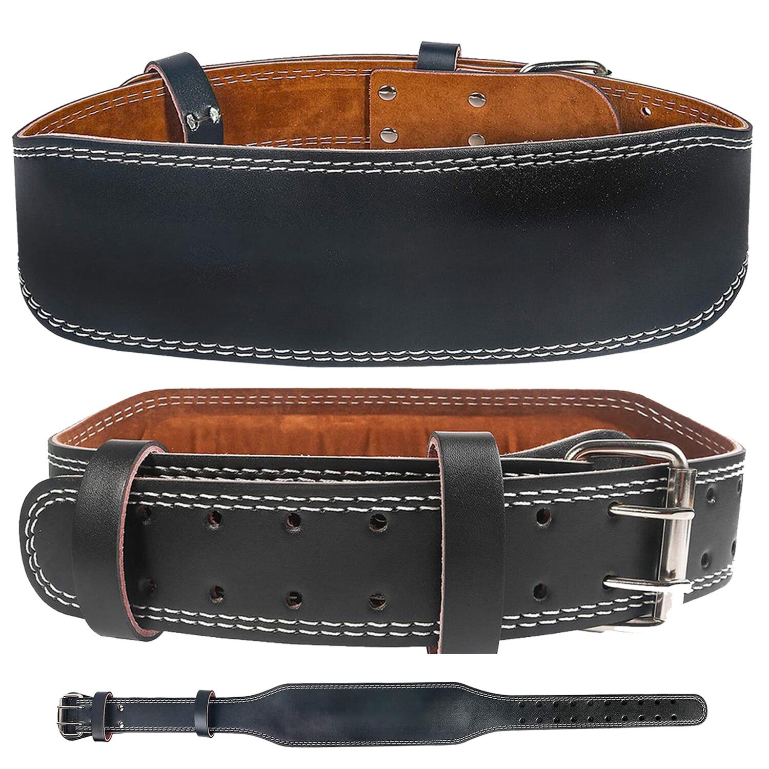 STMEURO - Leather Weightlifting Belt — shop and try on with AI characters
