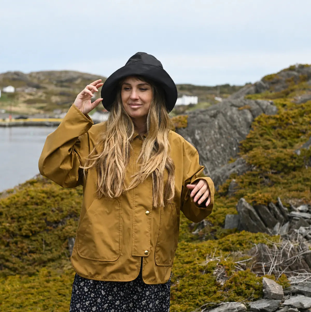 Adult Sou'wester Hat - Peat — shop and try on with AI characters