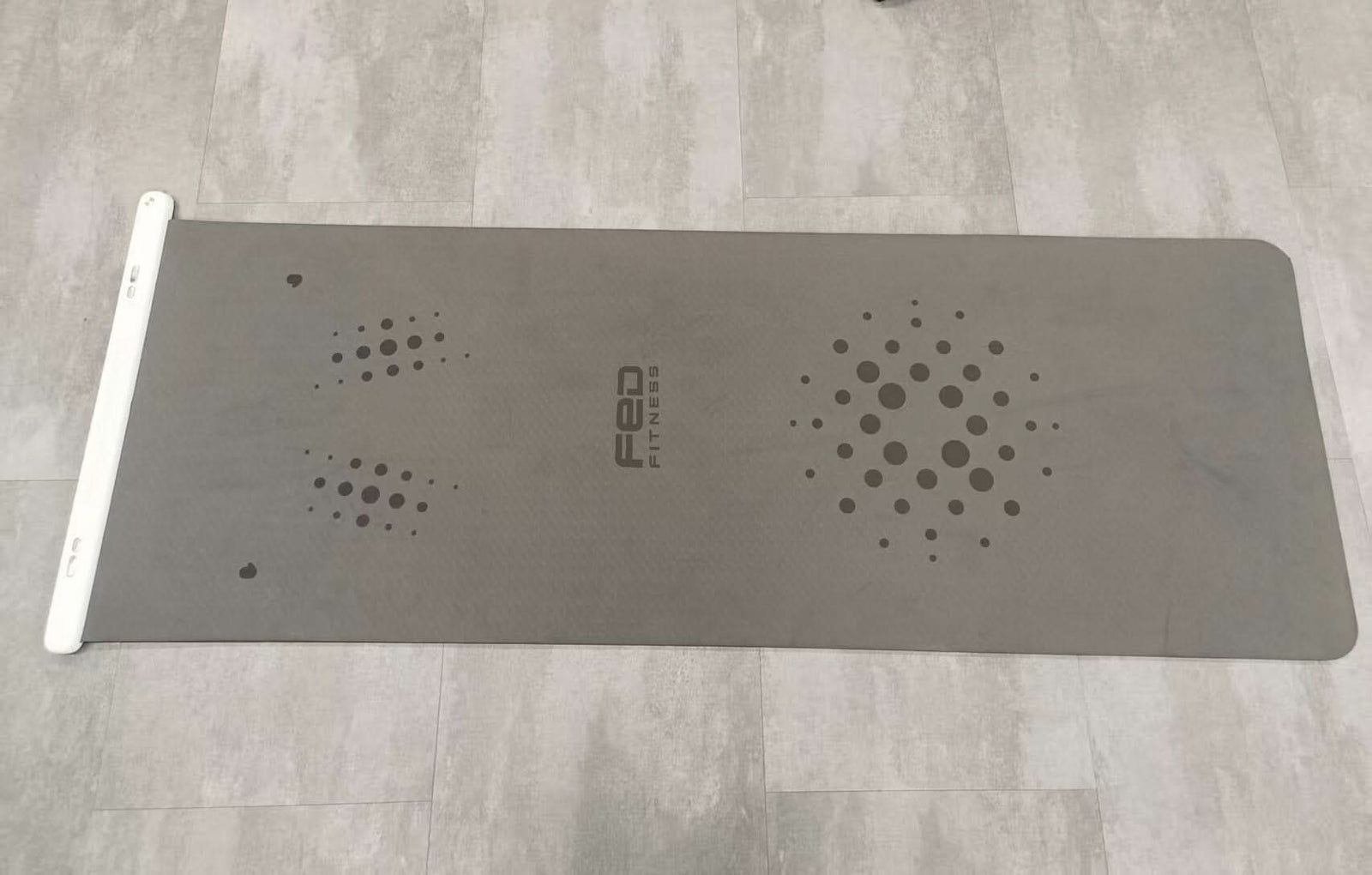 FED FITNESS Smart Yoga Mat – Durable & Sturdy, Extra Thick Non-Slip Surface, Ideal for Yoga, Pilates, and Floor Workouts — shop and try on with AI characters