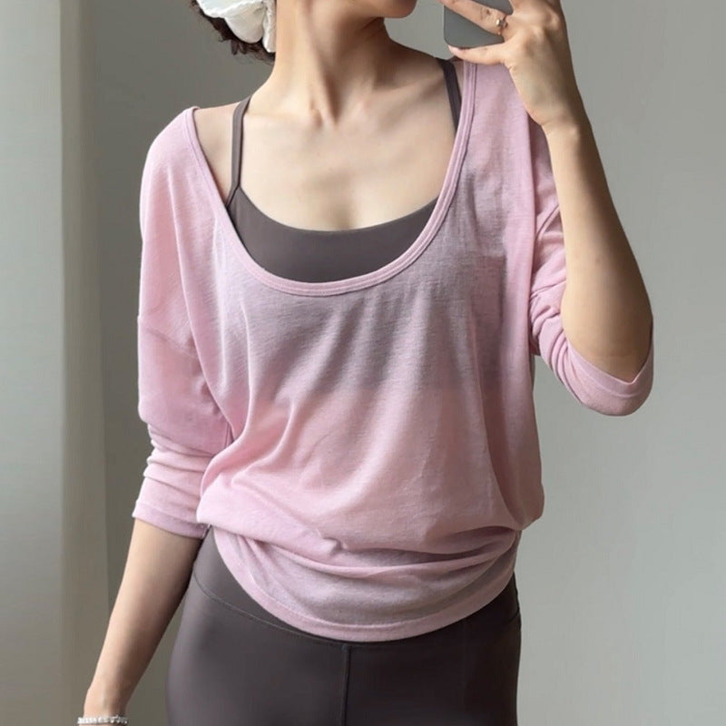 Relaxed Yoga Cover-Up | Light Layers for Studio & Daily Life — shop and try on with AI characters