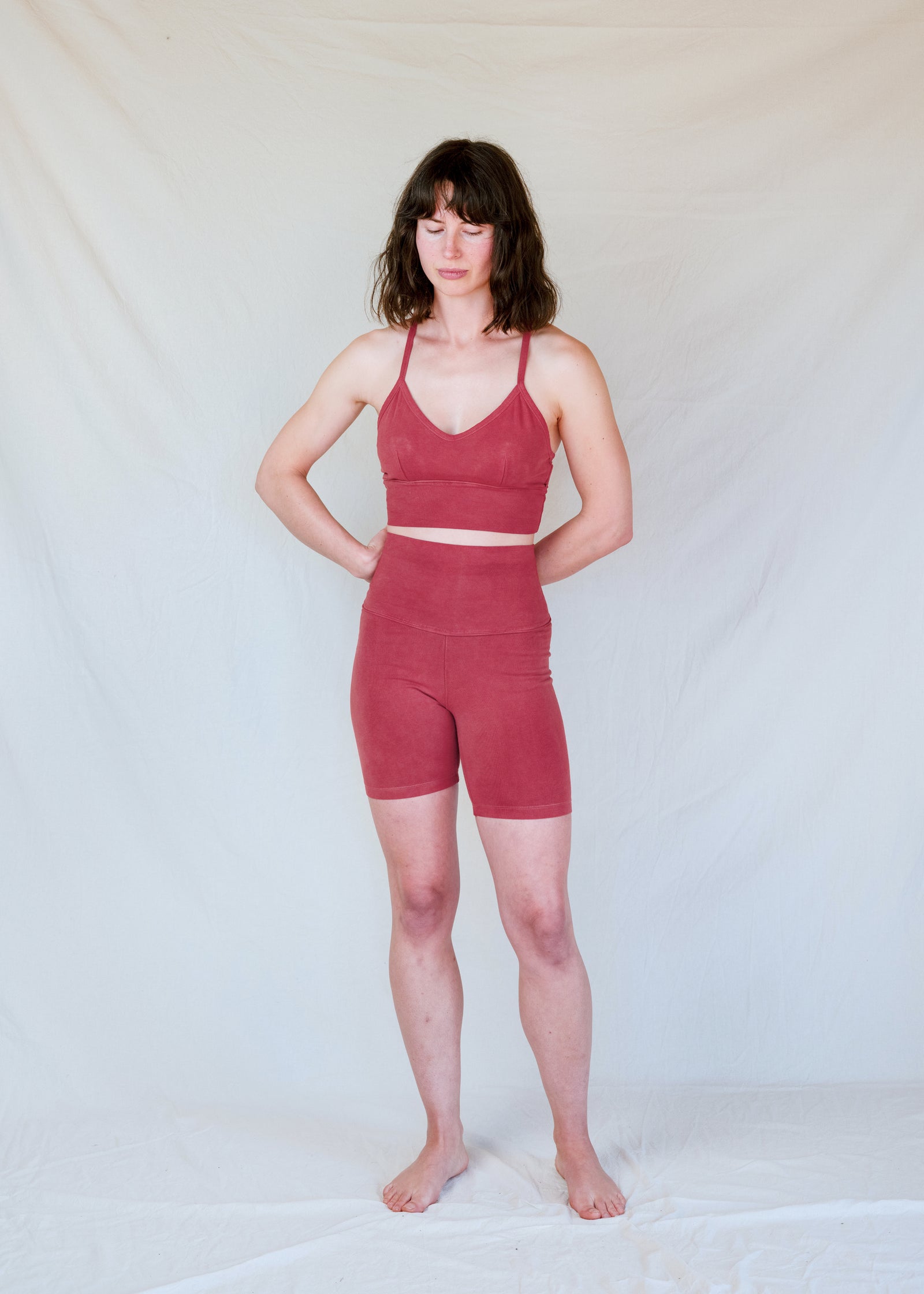 Tallulah Soft Stretch Bike Shorts — shop and try on with AI characters