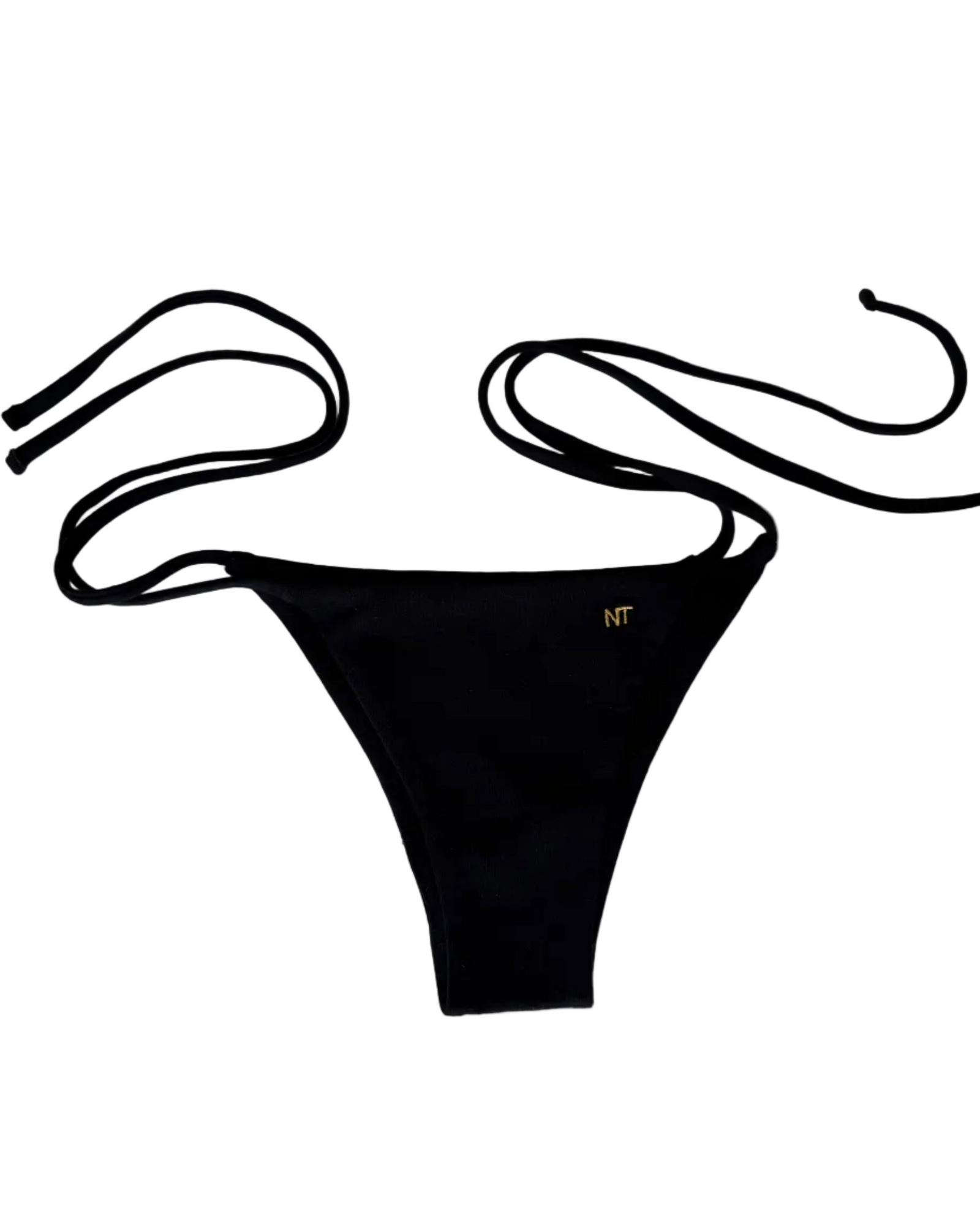 TIE ME UP BIKINI BOTTOM, BLACK — shop and try on with AI characters