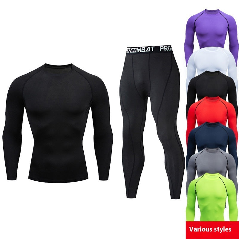 Men's PTZ Tight Pants Quick Drying Clothes Set — shop and try on with AI characters