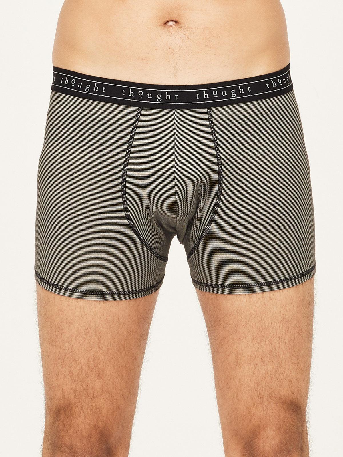 Michael Bamboo Jersey Stripe Boxers — shop and try on with AI characters