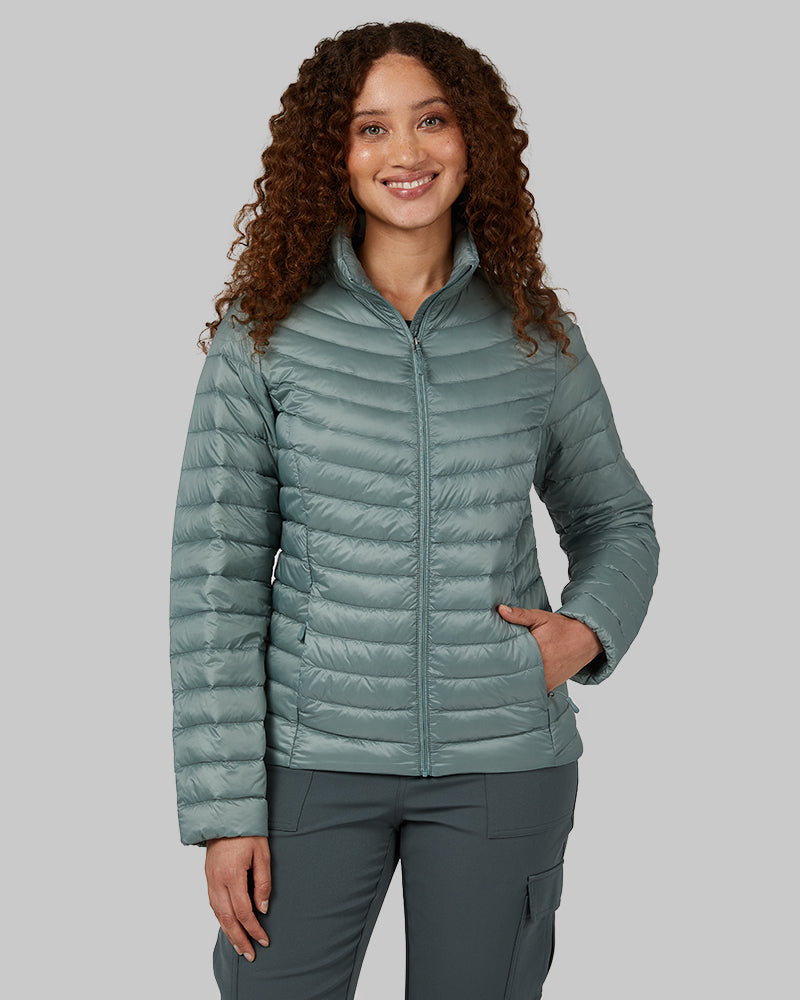 WOMEN'S ULTRA-LIGHT DOWN PACKABLE JACKET — shop and try on with AI characters