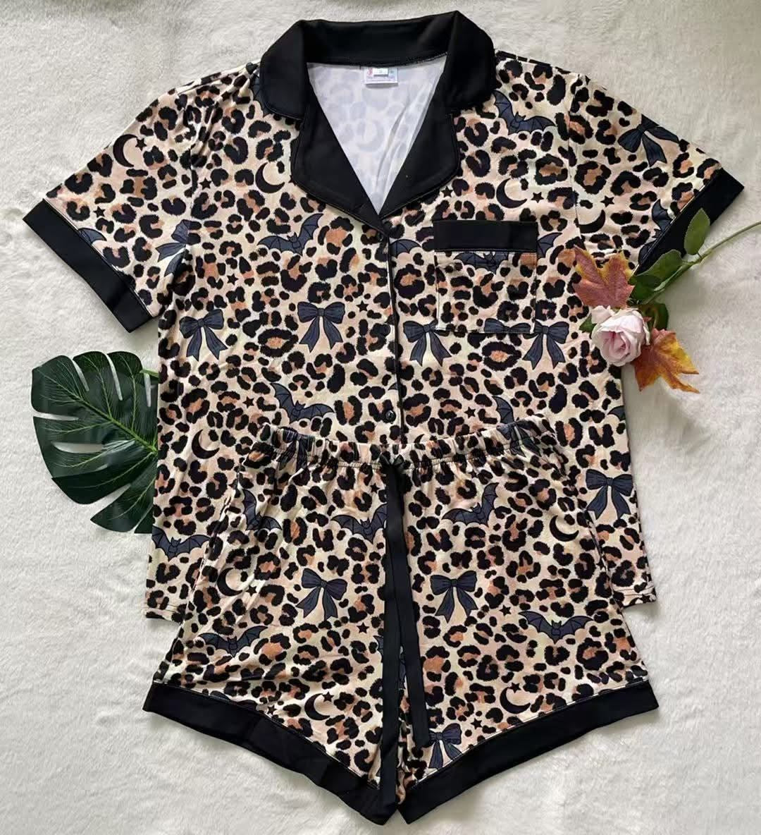 Halloween Short PJ Set *PREORDER* — shop and try on with AI characters