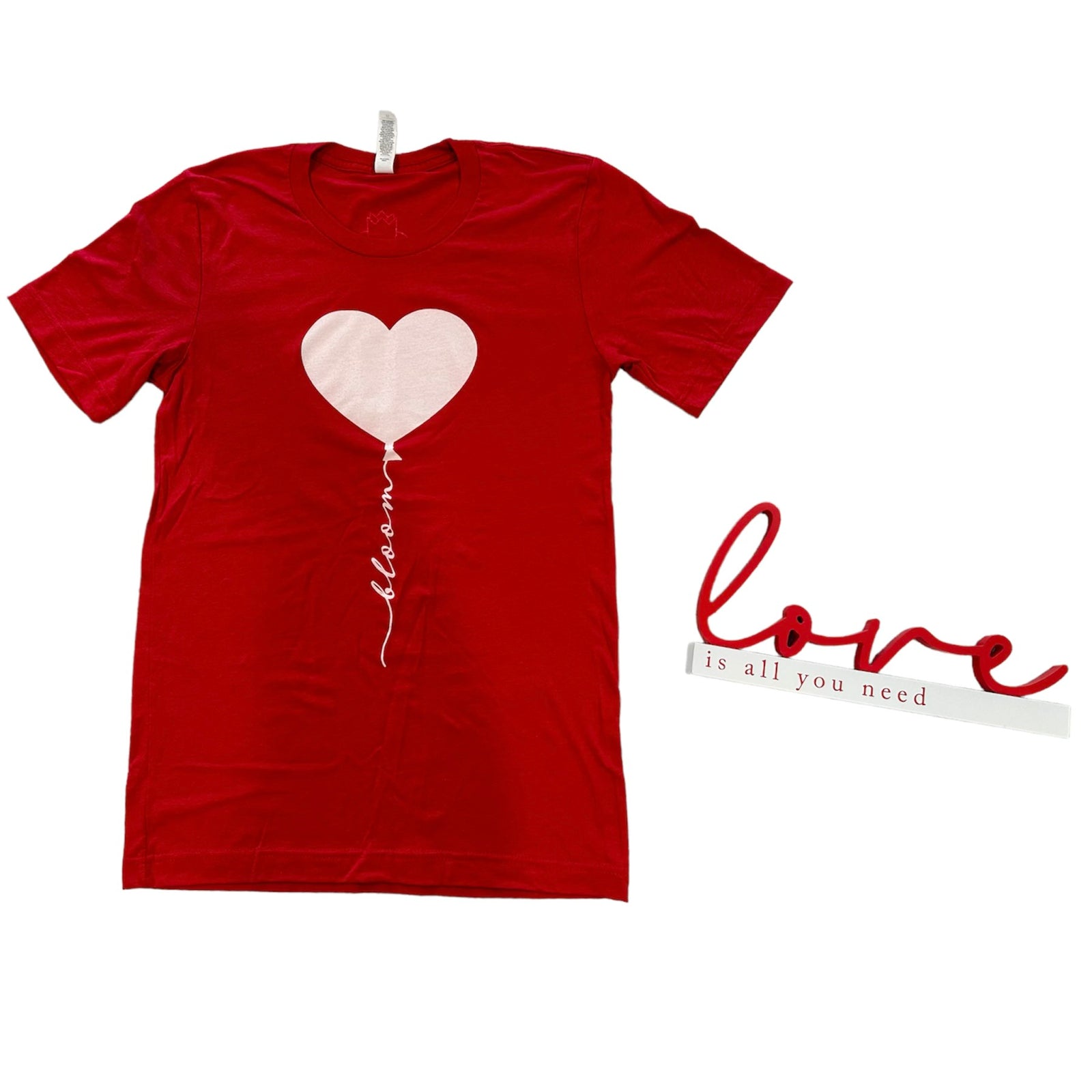 Love Tee — shop and try on with AI characters