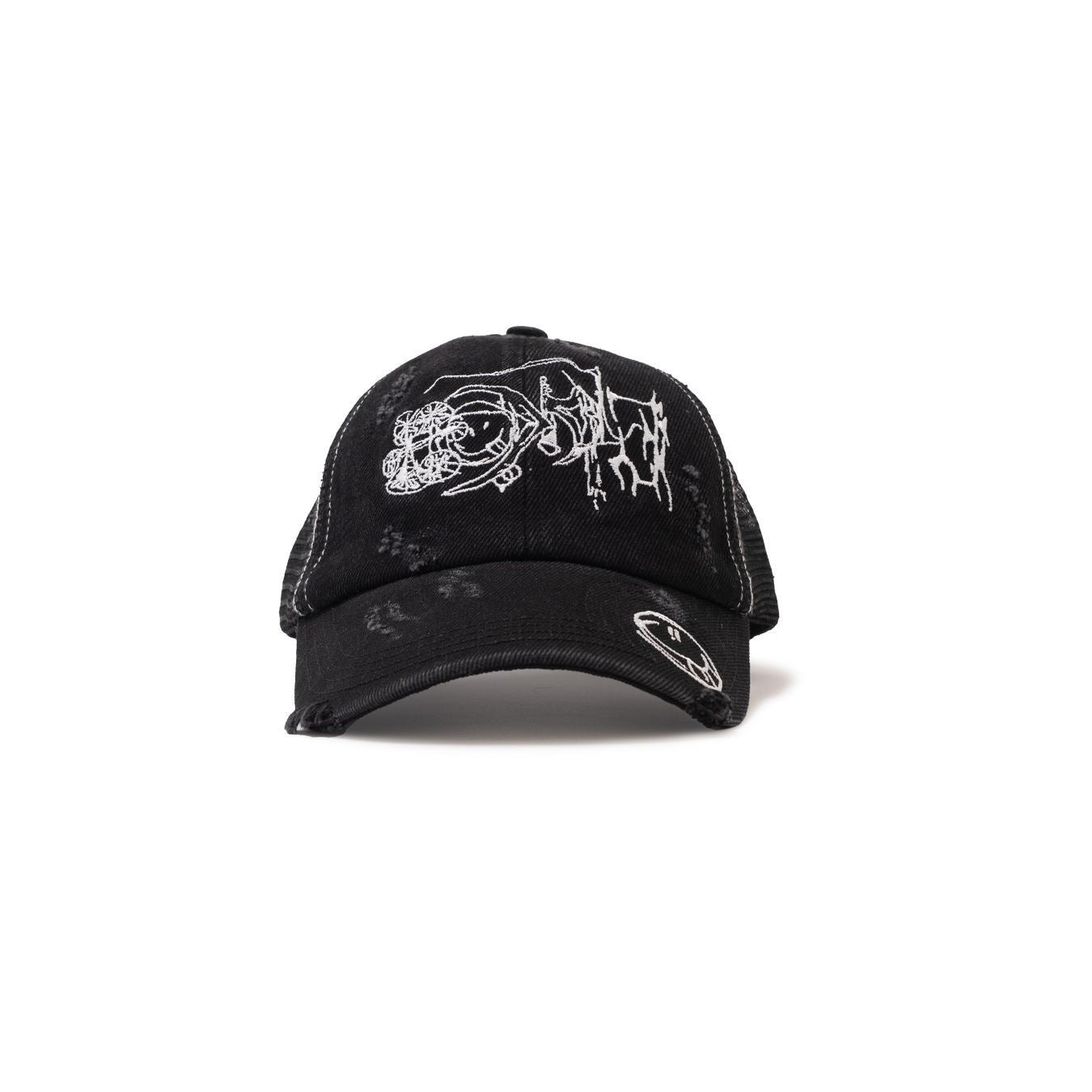 Hoddle LG Hill Trucker Hat Black — shop and try on with AI characters