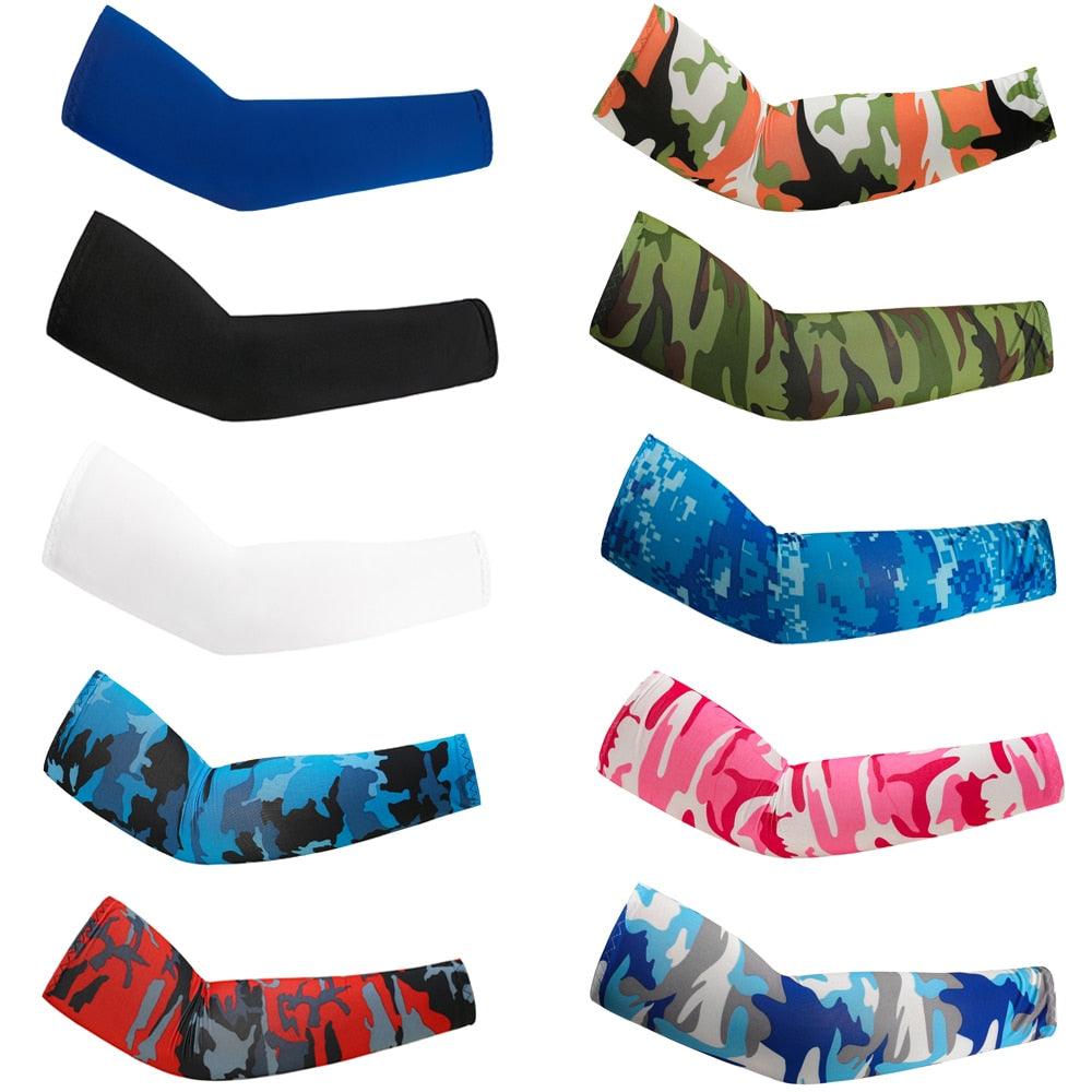 2Pcs Unisex Cooling Arm Sleeves UV Protection Arm Sleeves Compression Cooling Men And Women Summer Cycling Driving Golf Running Cover Sports Running UV Sun Protection Outdoor Men Fishing Cycling Sleev — shop and try on with AI characters