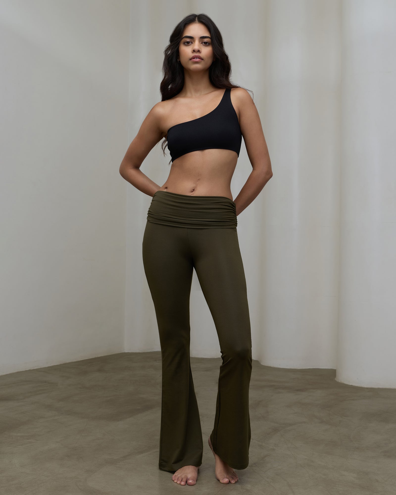 aeroyama™ Foldover Flares — shop and try on with AI characters