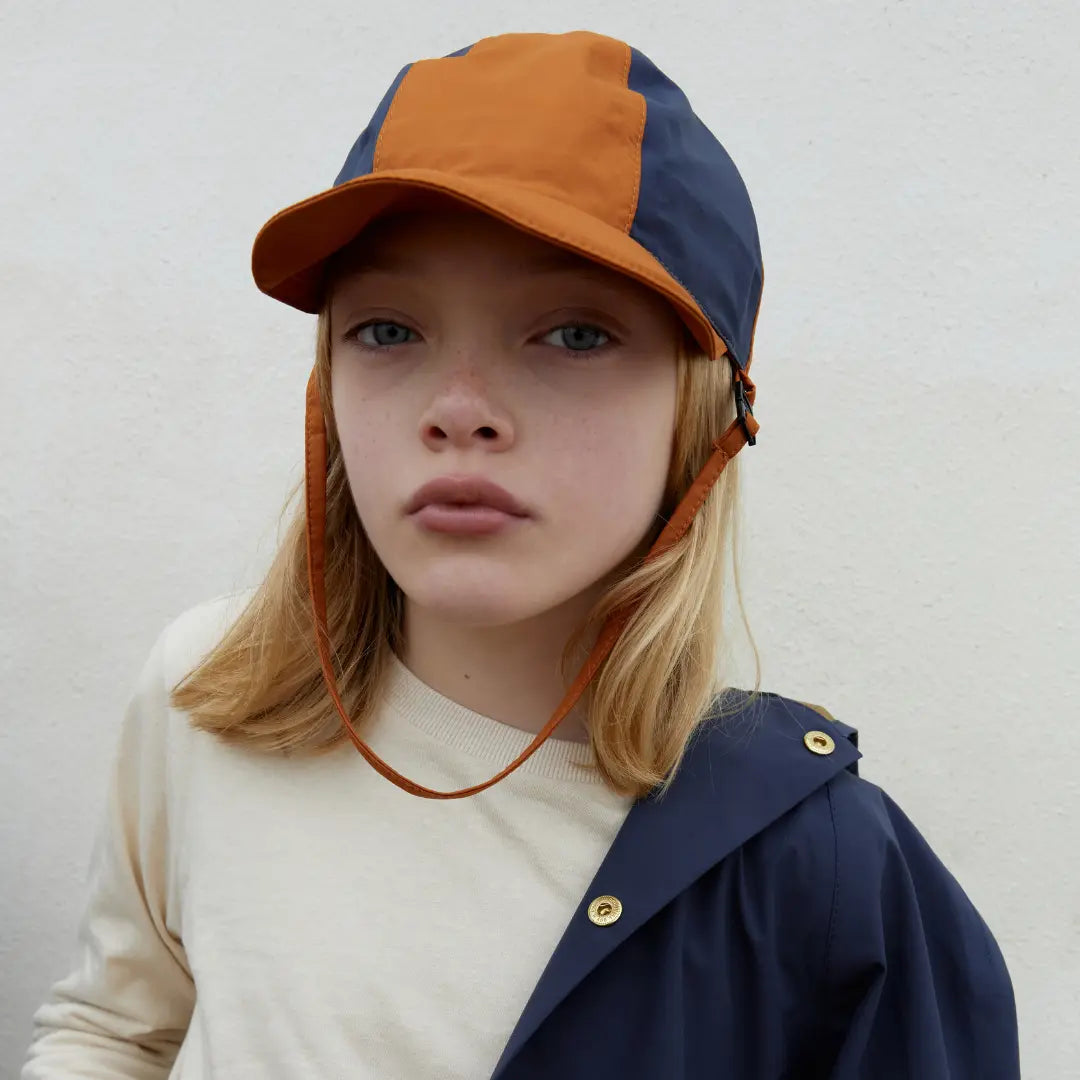 Child's Patch Hat - Red Oak/Inkberry — shop and try on with AI characters