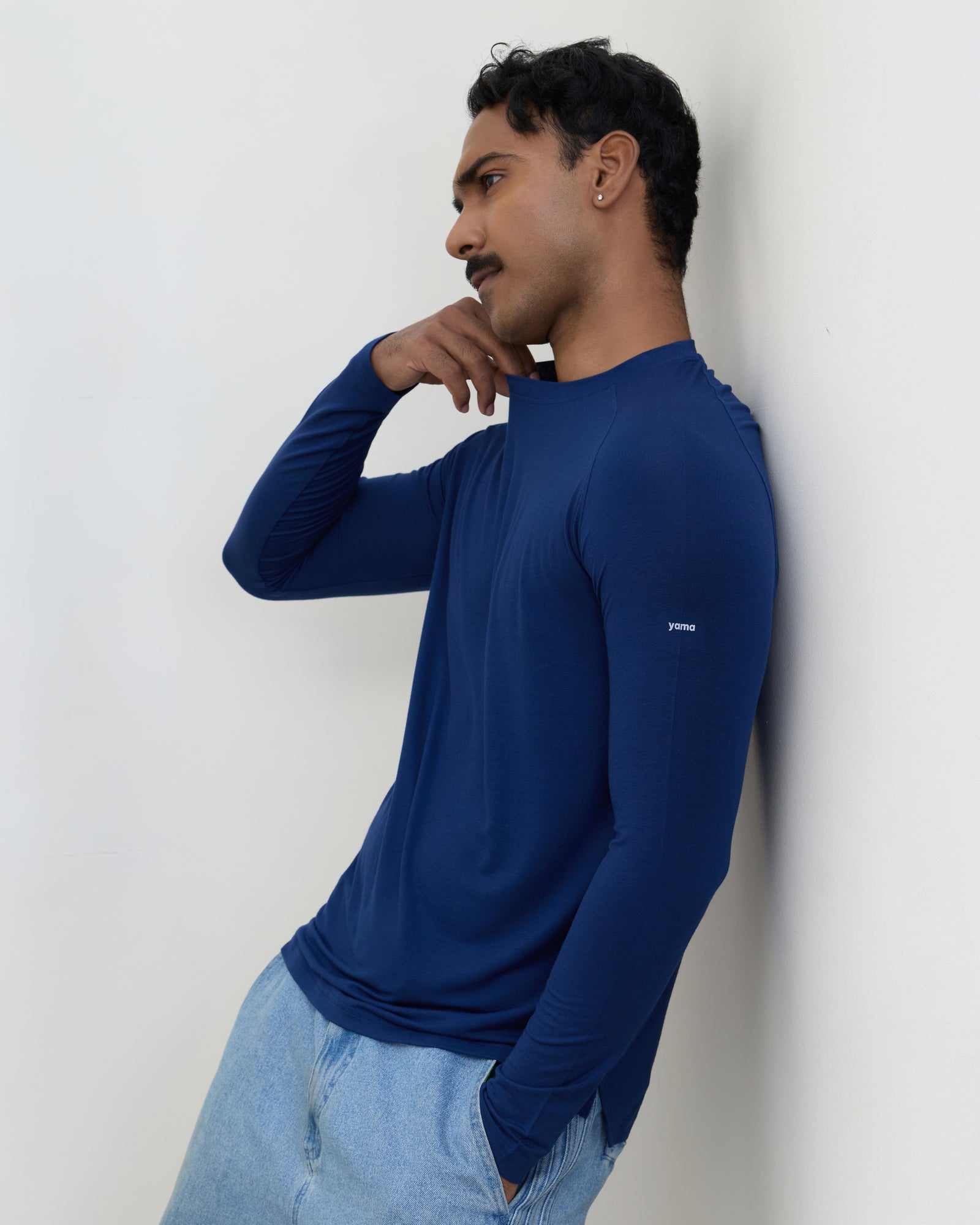 aeroyama™ Slim Fit Long Sleeve Tee — shop and try on with AI characters