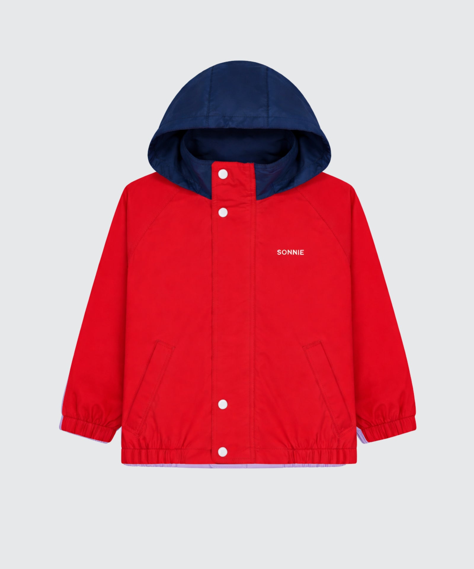 Rain Jacket Red — shop and try on with AI characters