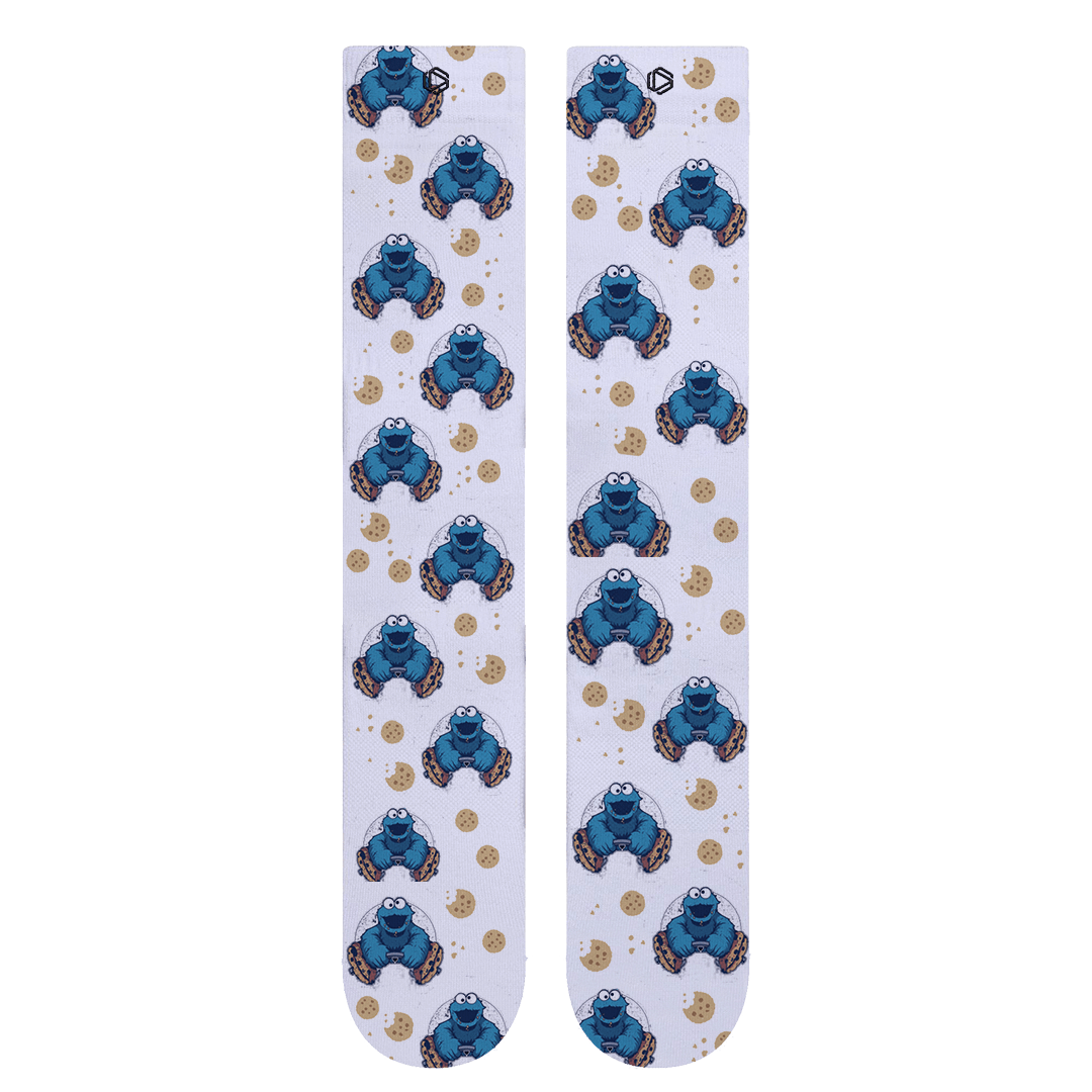 Cookie Weights Weightlifting Socks — shop and try on with AI characters