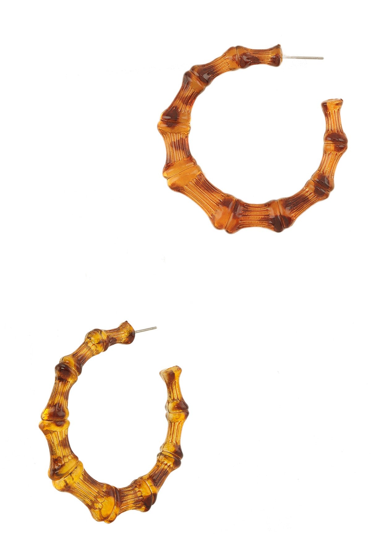 Tortoise Bamboo Earrings — shop and try on with AI characters