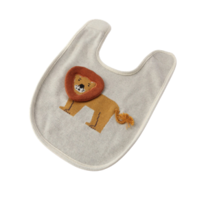 LE FORGE Cotton Lion 3D Bib — shop and try on with AI characters