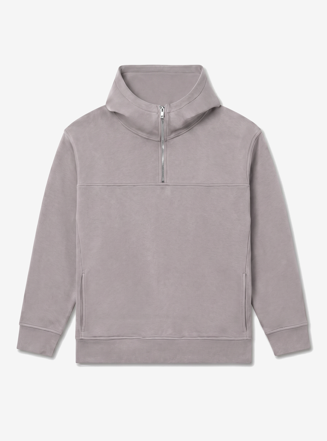 Allwear Organic Half-Zip Hoodie 2.0 — shop and try on with AI characters