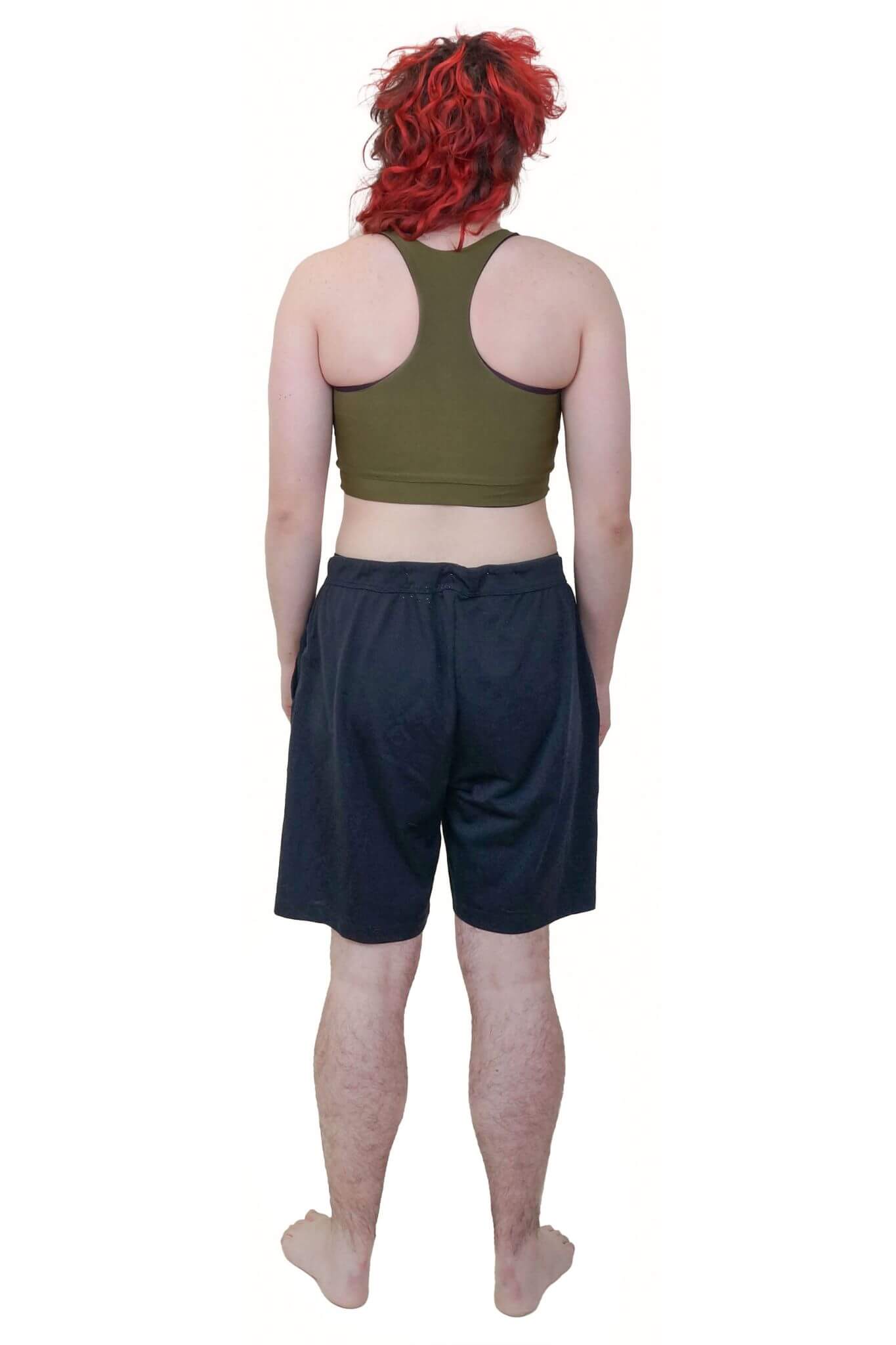 Reversible Lycra Soft Binder - Olive — shop and try on with AI characters
