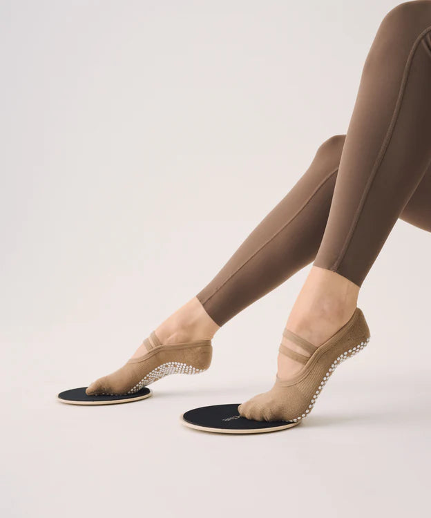 Ballet Grip Socks | Beige — shop and try on with AI characters
