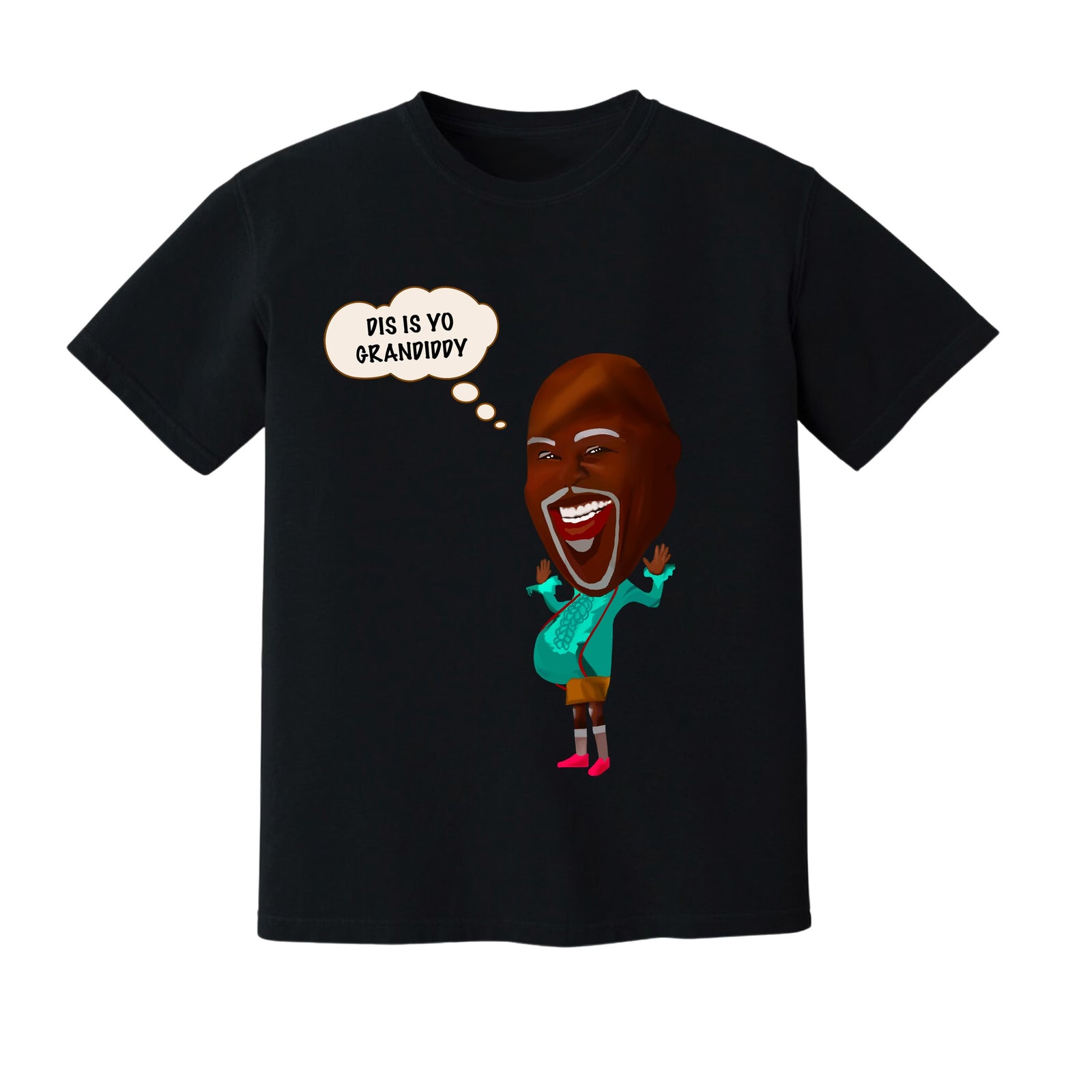 Mr. Brown - Dis Is Yo Granddiddy T-Shirt — shop and try on with AI characters
