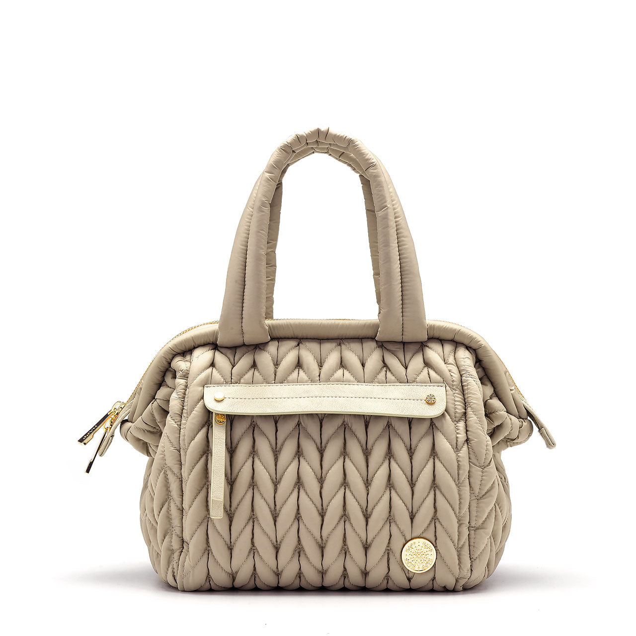 Paige Mini Beige — shop and try on with AI characters