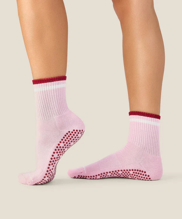 Crew Grip Socks | Track Pink — shop and try on with AI characters