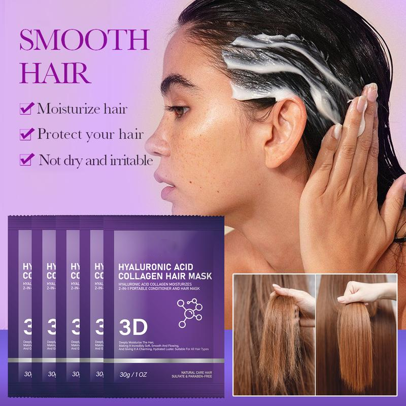 🔥Day Sale 50% OFF❤️ 2026 New 3D Collagen Hair Mask — shop and try on with AI characters