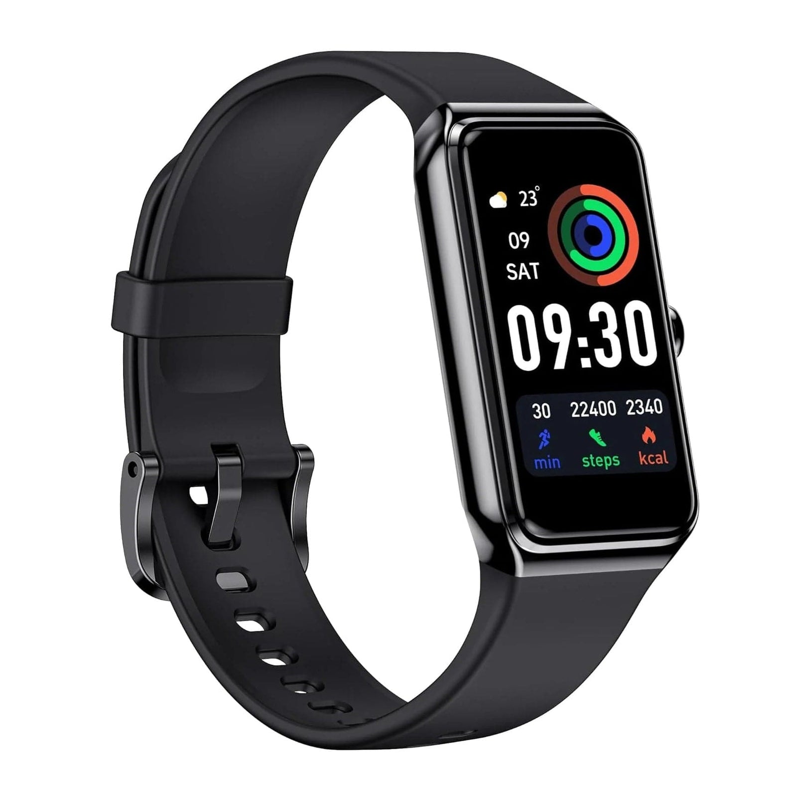 Fitness Tracker- Smart Watch with 1.47" Health Activity Trackers 24/7 Heart Rate,Stress Management, Monitor Blood Oxygen, Sleep Tracking Fitness Watch for Android Iphone Women Men (Black) — shop and try on with AI characters