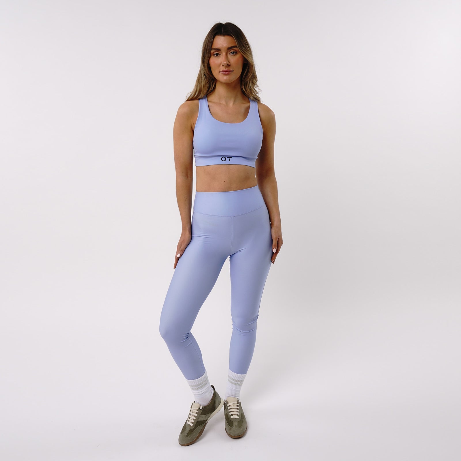 Omnitau Women's Tasmania 27 Inch Gym Leggings - Cornish Blue — shop and try on with AI characters