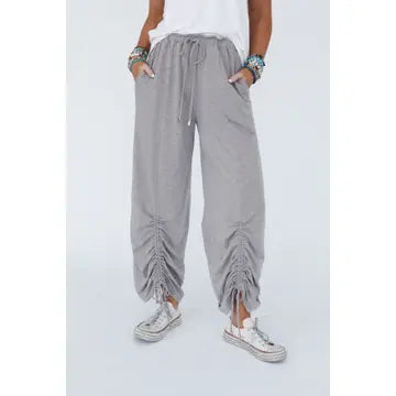 Cinched Pants - Pewter — shop and try on with AI characters