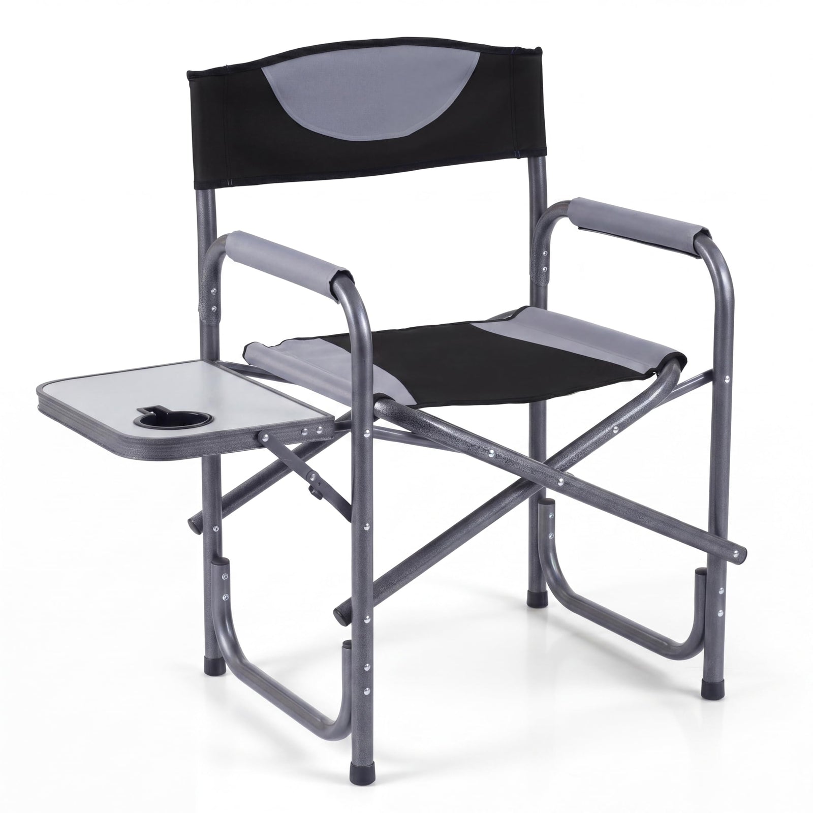 Goplus Folding Camping Chair Lightweight Directors Lawn Chair | Max Load 400LBS — shop and try on with AI characters