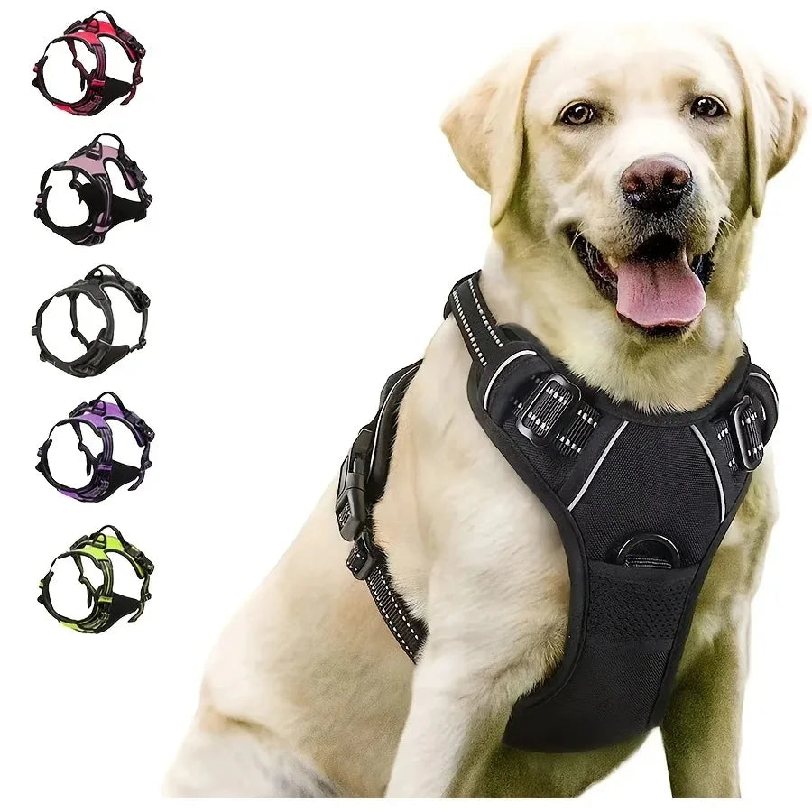 Dog Collars Harness Big Vests Leash Pet Shop Everything for Dogs Leather Puppy Accessories Medium Small Set — shop and try on with AI characters