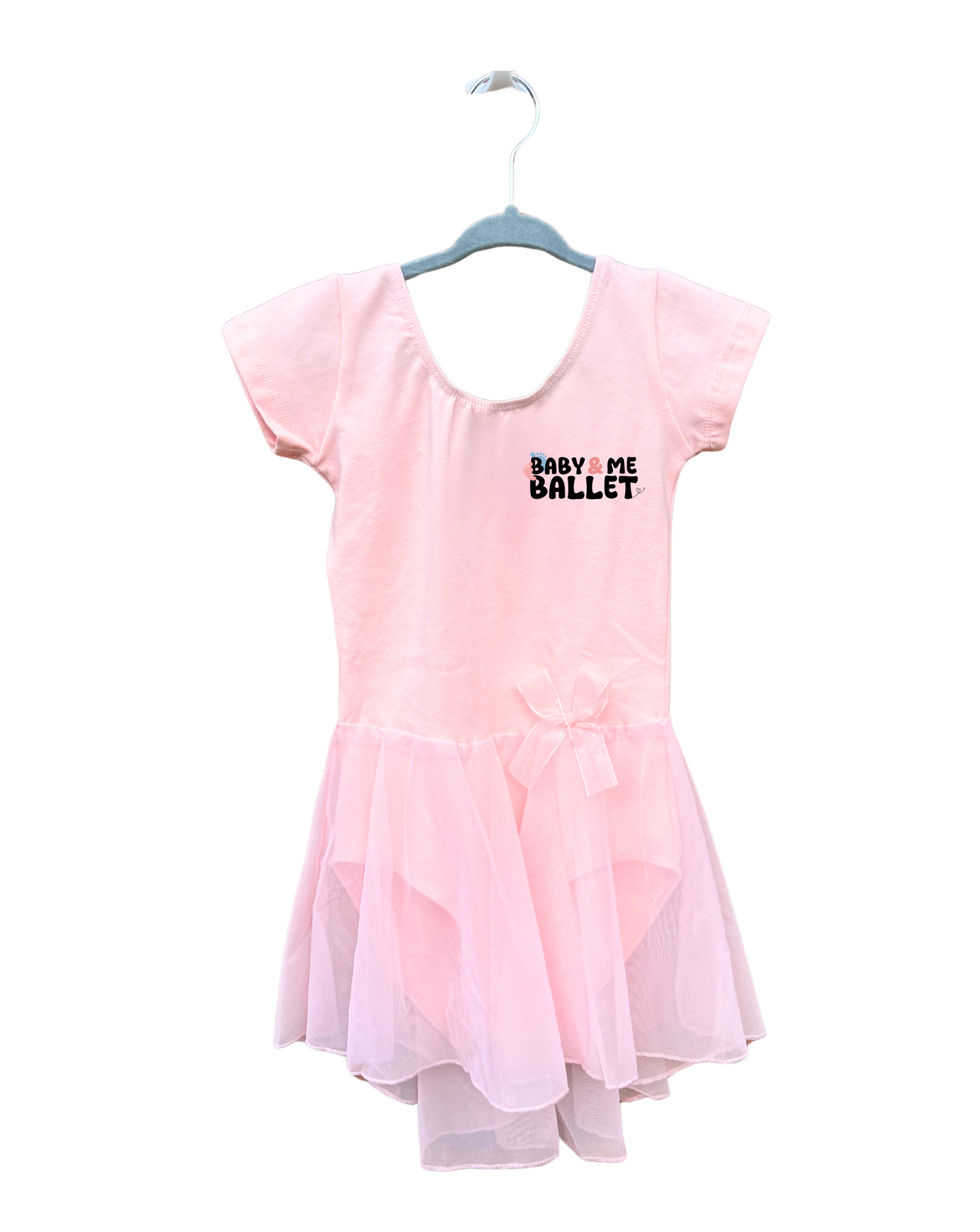 Short Sleeve Leotard With Attached Skirt Baby and Me — shop and try on with AI characters