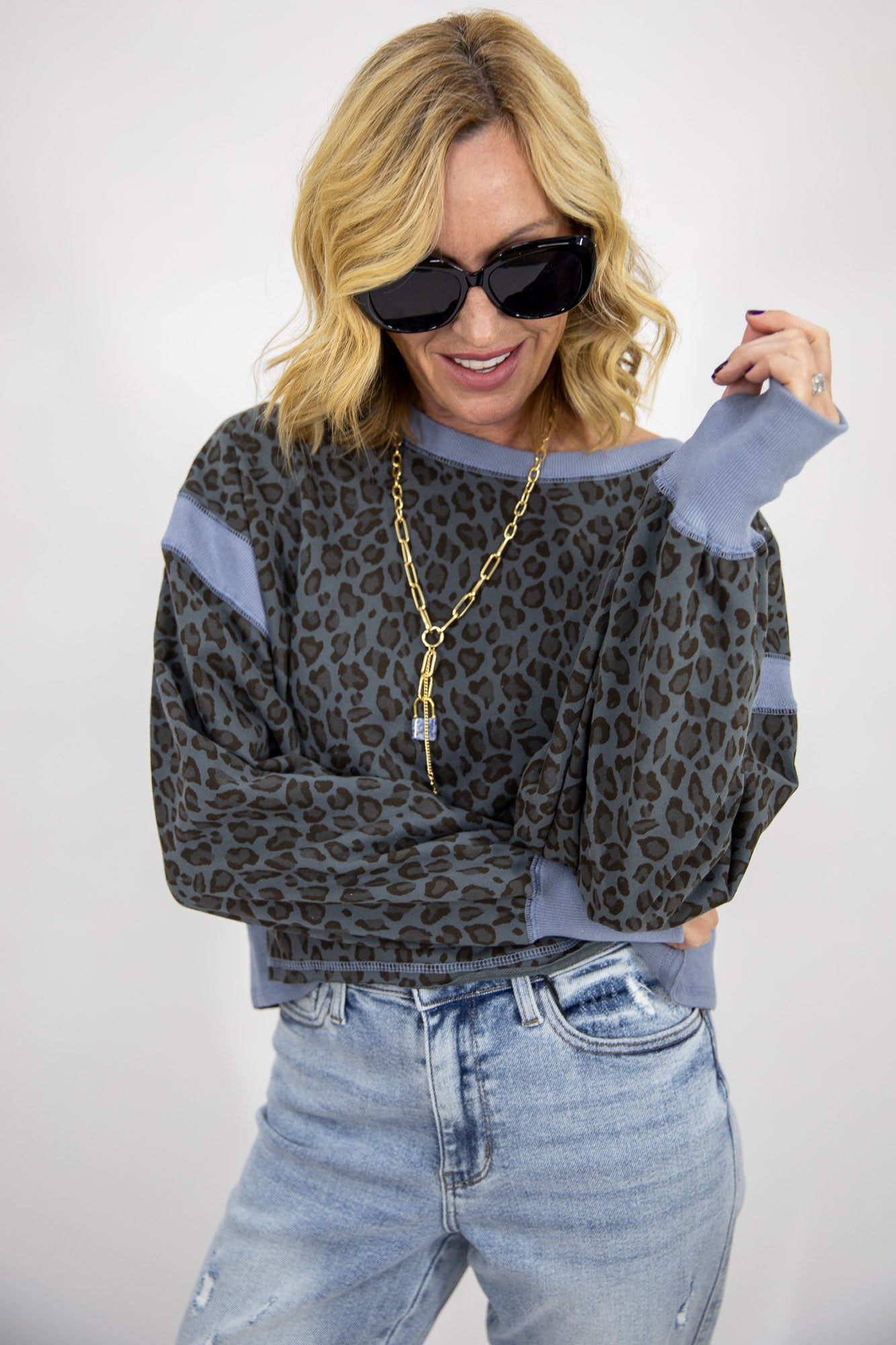 Wild Side Open Back Pullover — shop and try on with AI characters