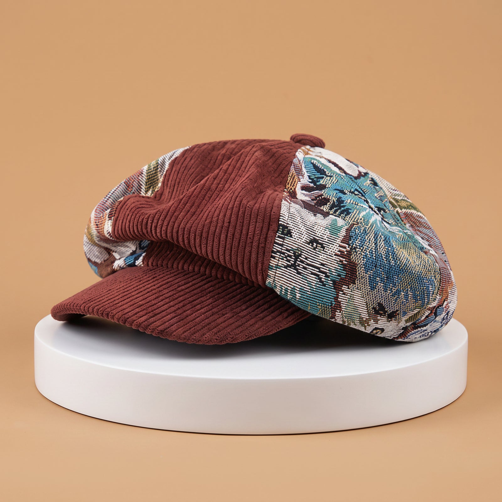 Kitty Corduroy Hat — shop and try on with AI characters