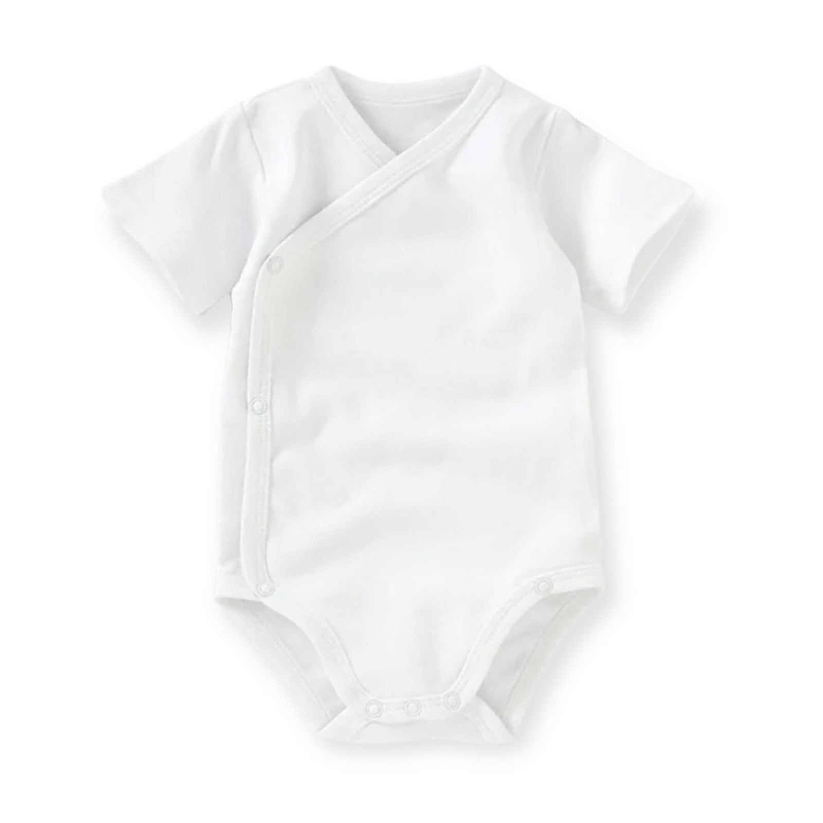 Little Organic Co — Short Sleeve Kimono Bodysuit — shop and try on with AI characters