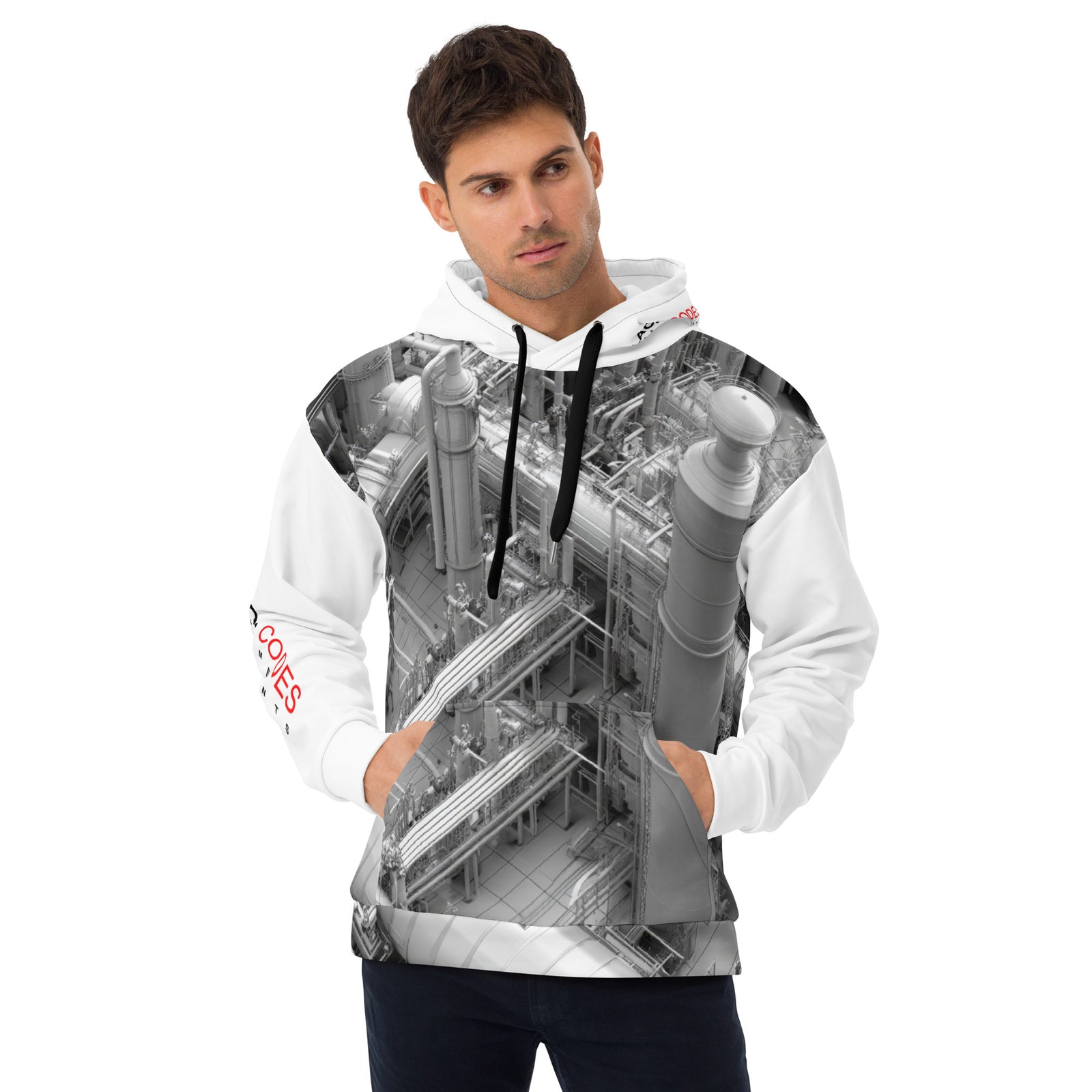BE050_Unisex Hoodie — shop and try on with AI characters