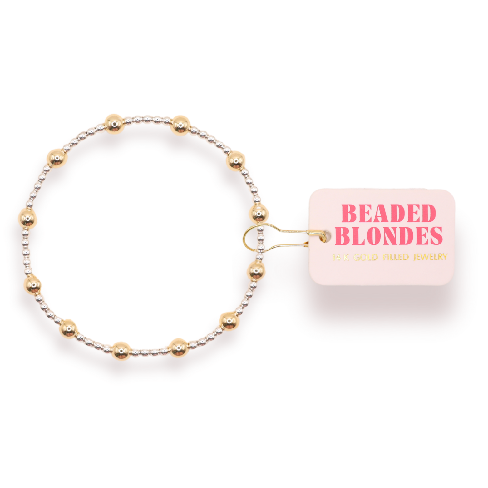 Lively Bracelet in Silver with Gold — shop and try on with AI characters