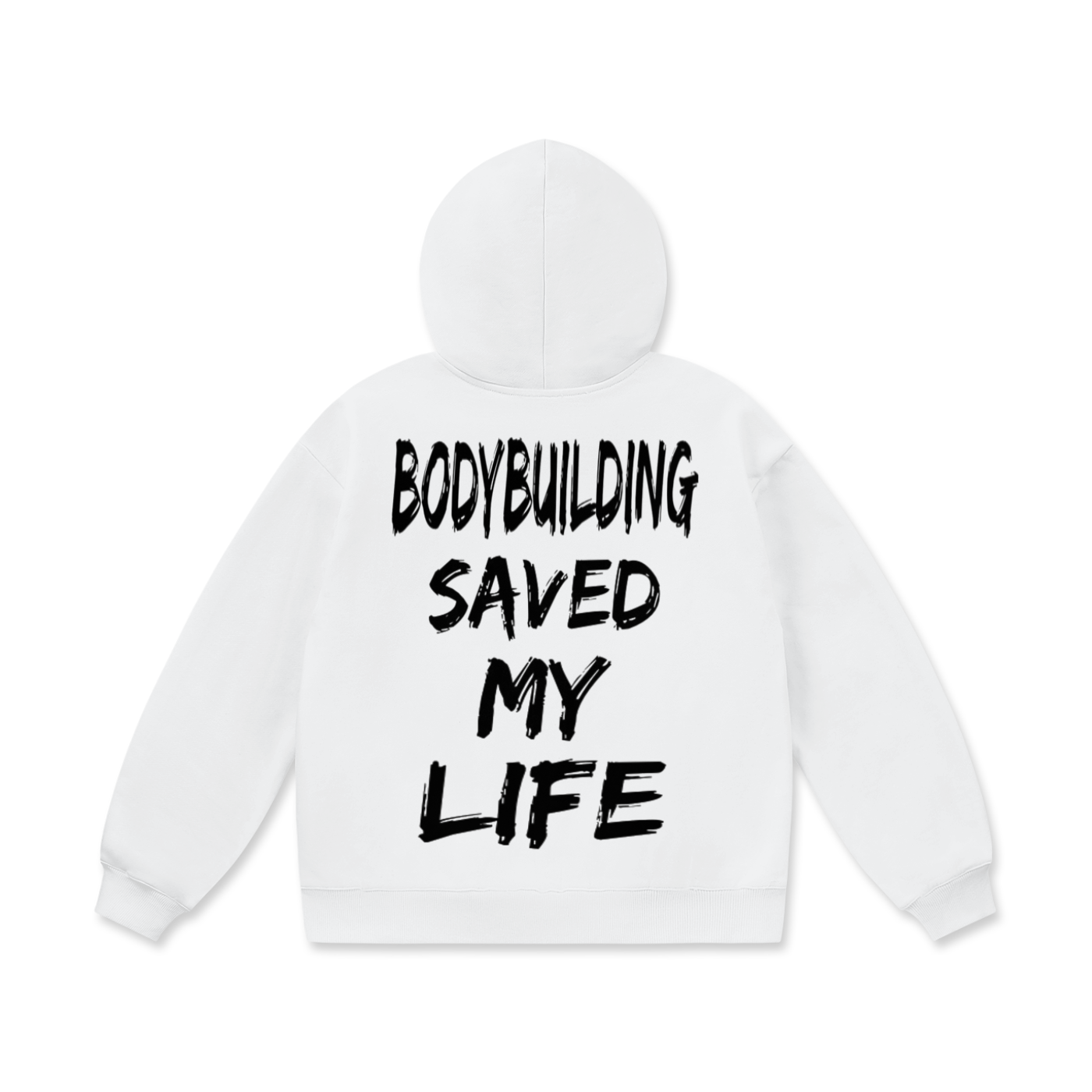 "BBSML" Hoodie — shop and try on with AI characters
