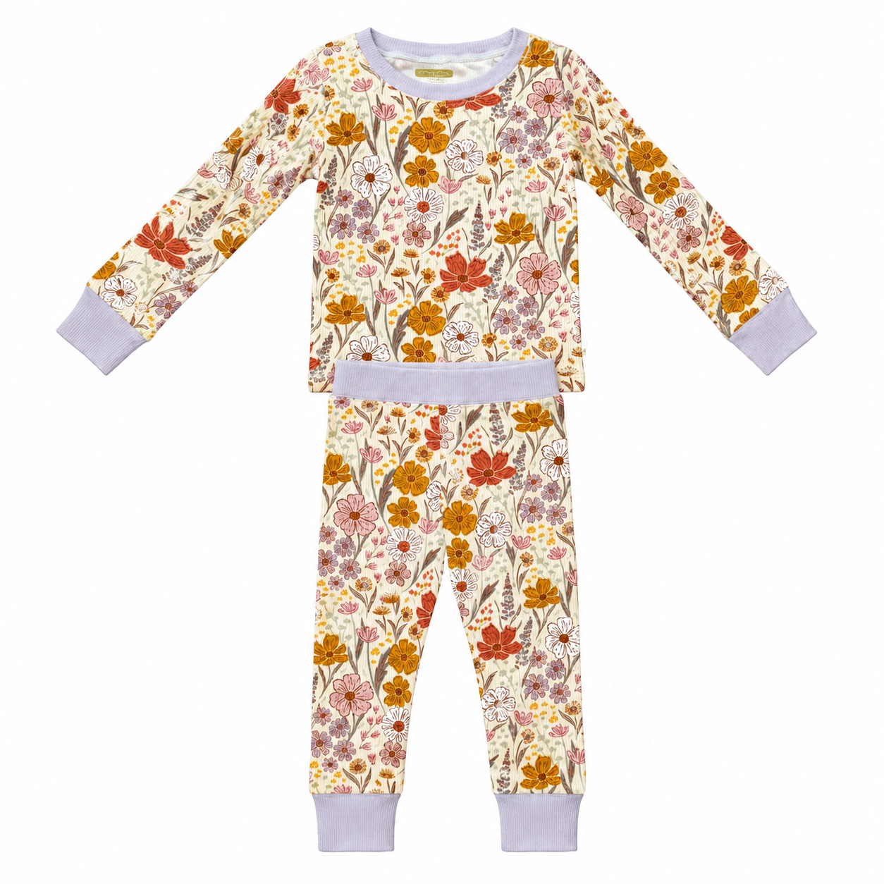 Callie Wildflower - 2 Piece Ribbed Bamboo PJ — shop and try on with AI characters
