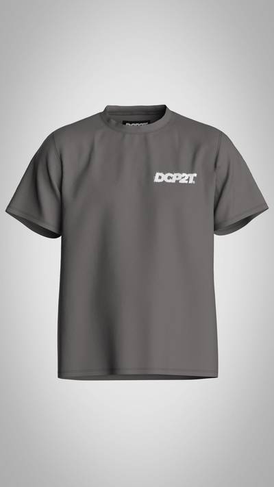 T-shirt Pardon gris