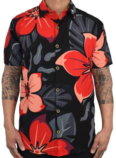'Hana Hou! - Lava' ULTRA Aloha (Hawaiian) Shirt - FINAL SALE